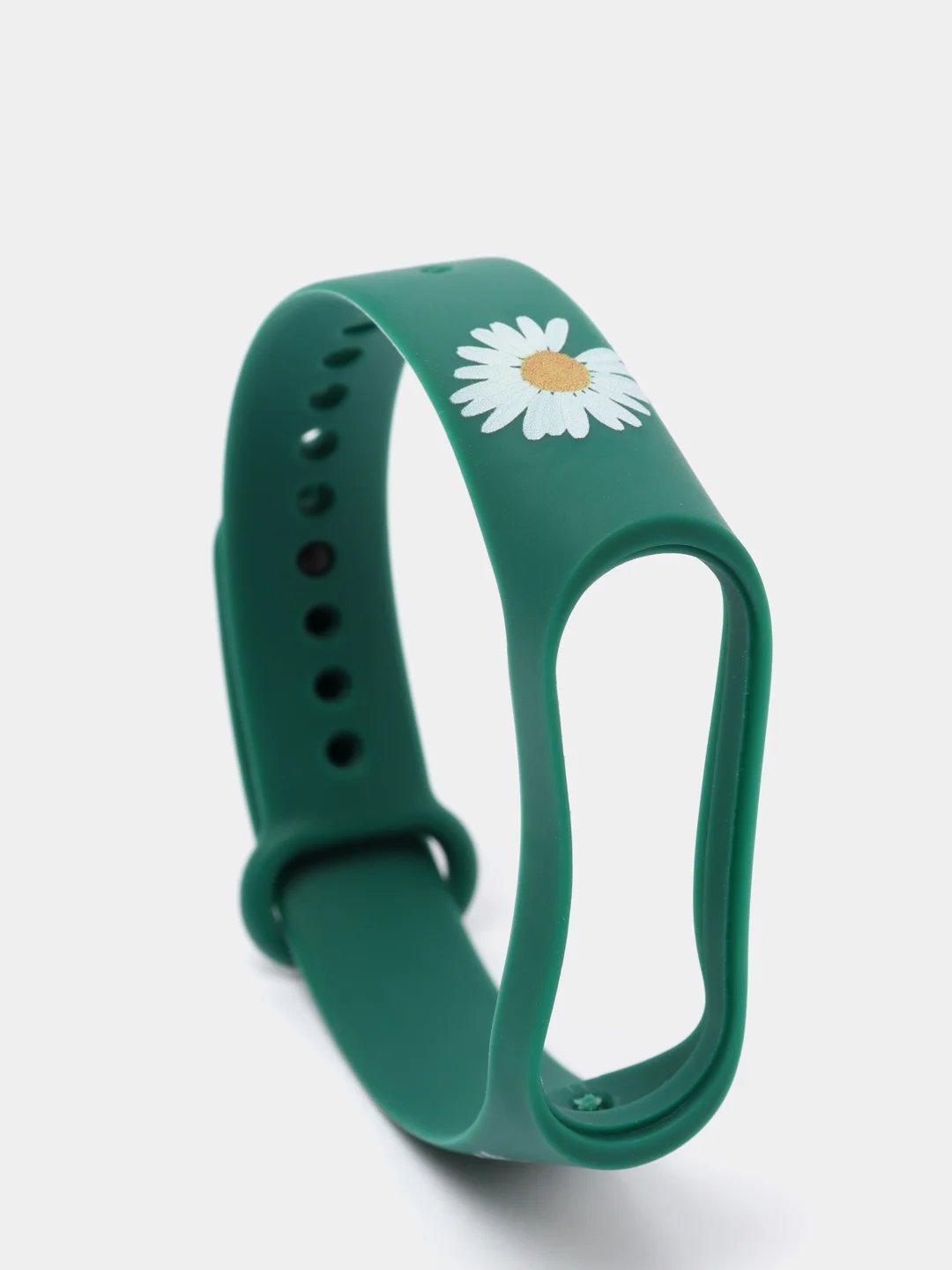 Зеленый ремешки с рисунком для Xiaomi Mi Band 3 и 4