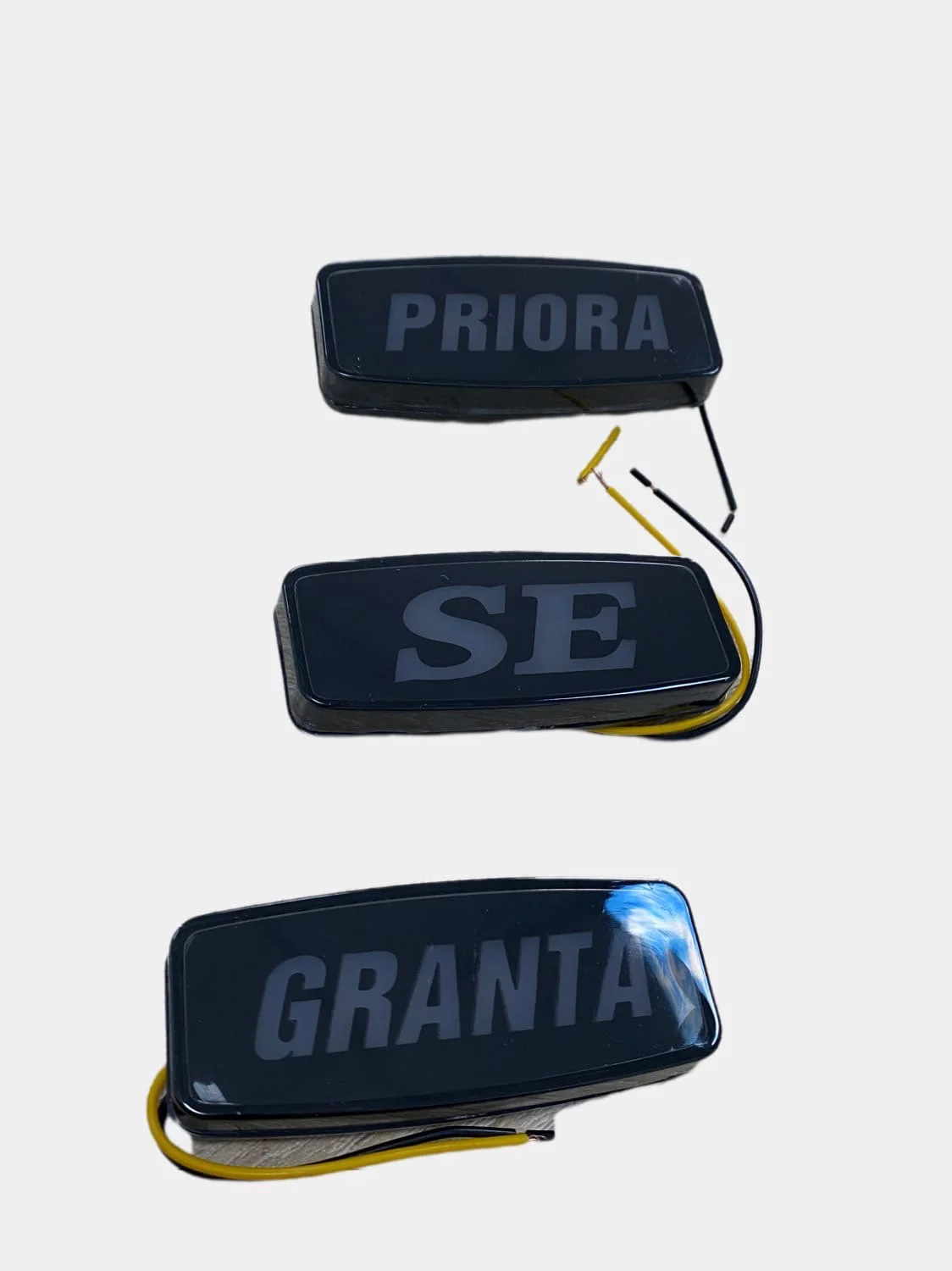 Белый заглушки повторители поворота горящие Priora, Granta