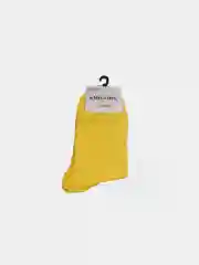 Желтый носки женские, хлопок