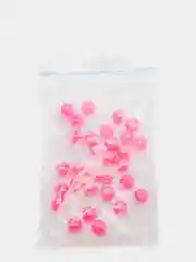 Розовый бусины акриловые 6 мм, разные цвета, 30/50/100 штук