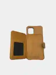 Чехол для iPhone с кардхолдером, с карманом, с отделением для карт, экокожа