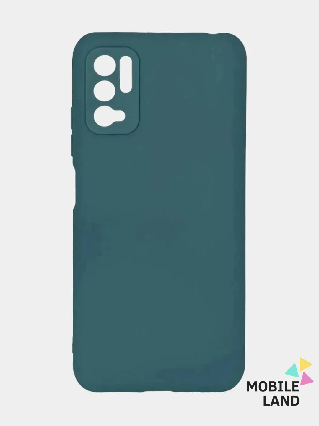 Чехол силиконовый Xiaomi Redmi Note 10T / POCO M3 Pro, матовый, цветной