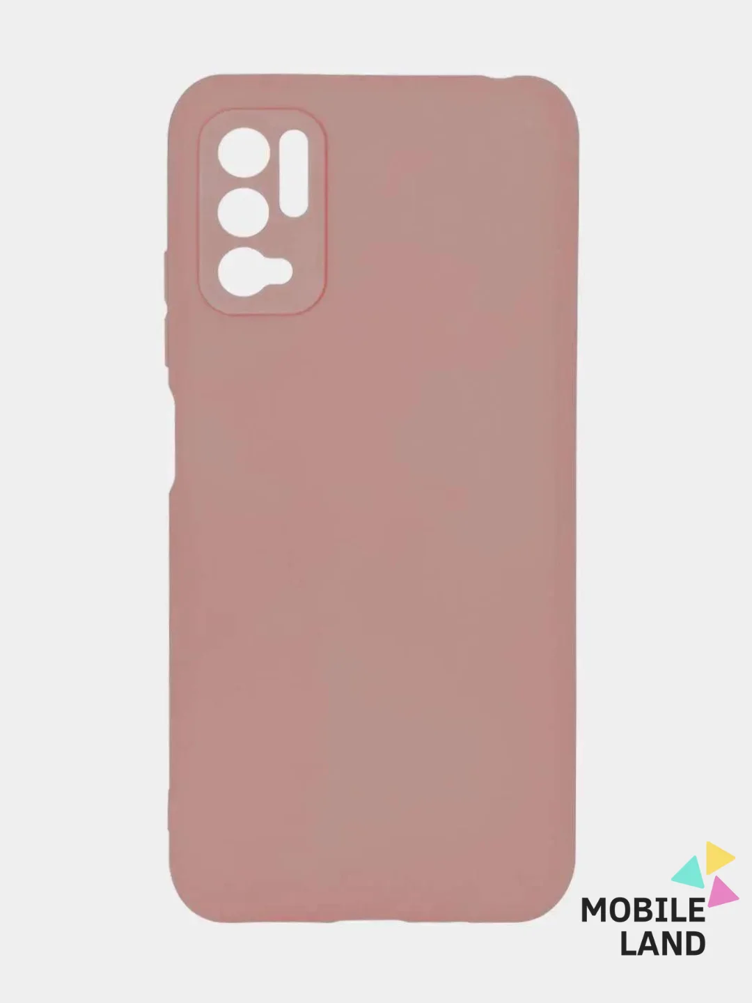 Чехол силиконовый Xiaomi Redmi Note 10T / POCO M3 Pro, матовый, цветной