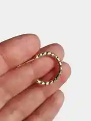 Серьги гвоздики кольца фактурные