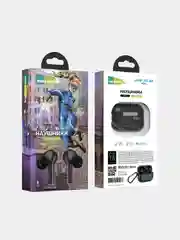 Черный беспроводные вакуумные наушники C МИКРОФОНОМ More Choice BW31S С ШУМОПОДАВЛЕНИЕМ