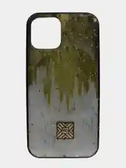 Чехол для iPhone 12/12 Pro "Сталактиты Золотые"