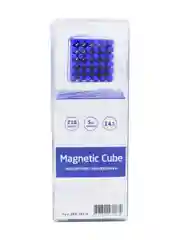 Головоломка магнитная Magnetic Cube, синий, 216 шариков, 5 мм