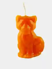 Желтый свеча Кот, 4 цвета