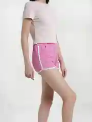 Розовый женские повседневные шорты