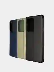 Чехол-книжка для Samsung S20 Ultra Эс 20 Ультра, Золотой цвет с карманом для карт