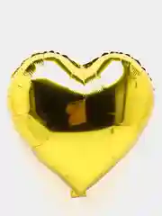 Золотой grr/фольгированный воздушный шар в форме сердце "шар сердце"