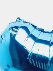 Синий grr/фольгированный воздушный шар в форме сердце "шар сердце"