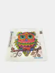 Лавандовый алмазная мозаика без подрамника, 25*25см