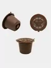 Черный многоразовая кофейная капсула для кофемашины Nespresso