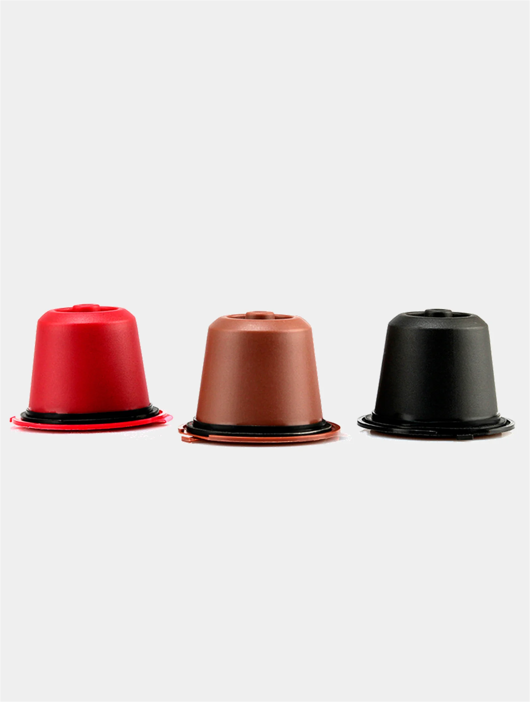 Черный многоразовая кофейная капсула для кофемашины Nespresso
