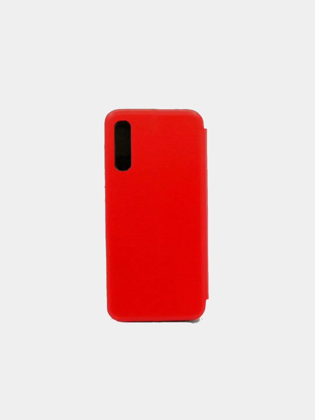 Красный чехол-книжка для HUAWEI P20 книжка с магнитом, Красный и Черный цвет, с карман для карты