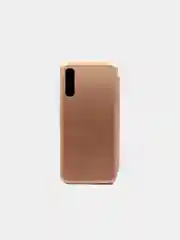 Золотой чехол-книжка для HUAWEI P30 Черный и Золотой цвета с карманом для карт