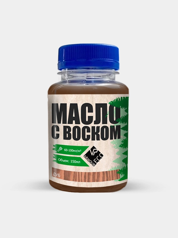 Масло с воском "Дуб, 150 мл