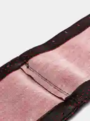 Оплетка на руль (чехол на руль) SKYWAY Corset M Черно/Красная экокожа S01102407