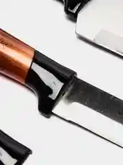 Терракотовый набор ножей MВ, подставка в комплекте, 4 предмета