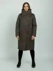 Светло-коричневый пальто зимнее Nikiniti