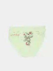 Мятный трусы хлопковые детские для девочки
