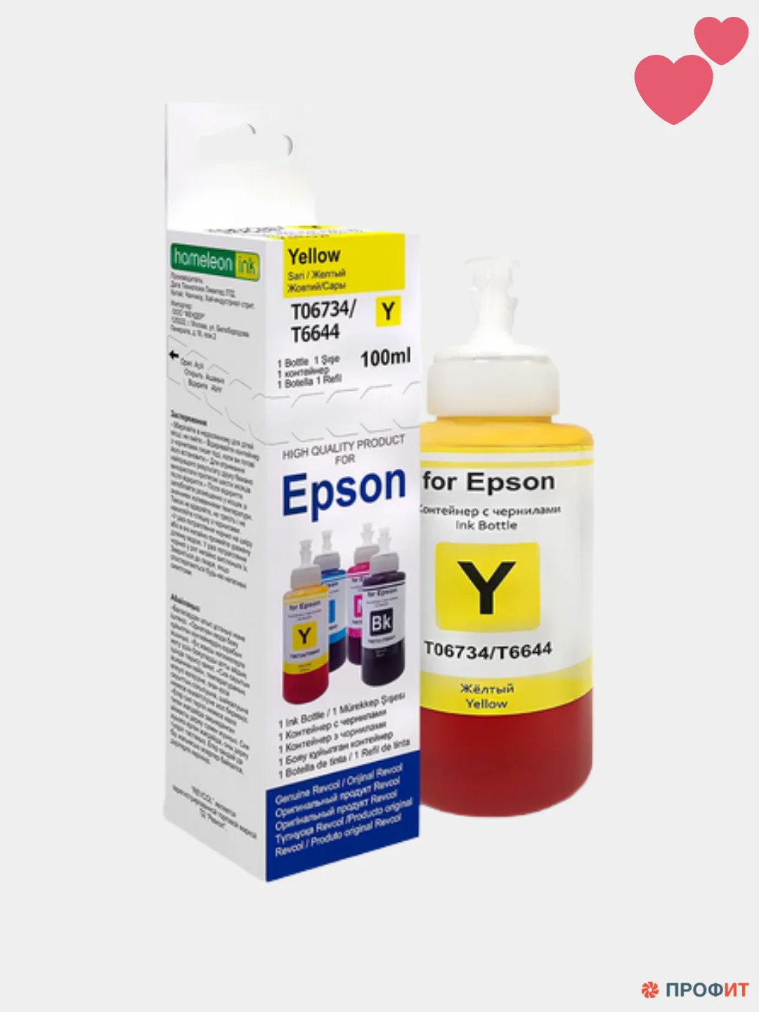 Чернила Revcol для принтеров Epson L-серии, L110, L355, L800, L805, L1800, 100 мл