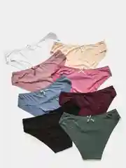 Бежевый трусы женские бесшовные