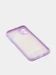 Пурпурный чехол для айфон (iPhone) 11 / 12 / 13 Pro Max про макс пластиковый с принтом