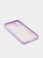 Сиреневый чехол для айфон (iPhone) 11 / 12 / 13 Pro Max про макс пластиковый с принтом