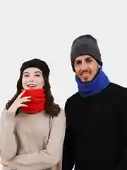 Шарф-труба фисовый