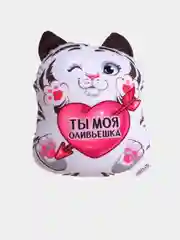 Белый мягкие игрушки-антистресс, с веселыми надписями