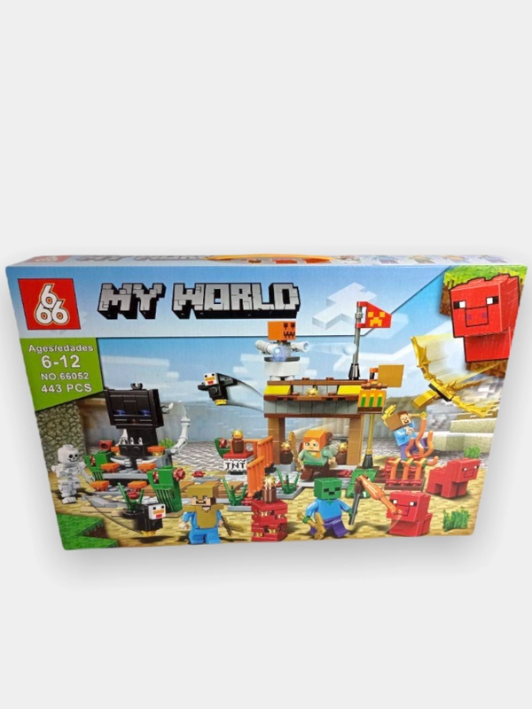 Конструктор My World "Веселый праздник" 443 деталей