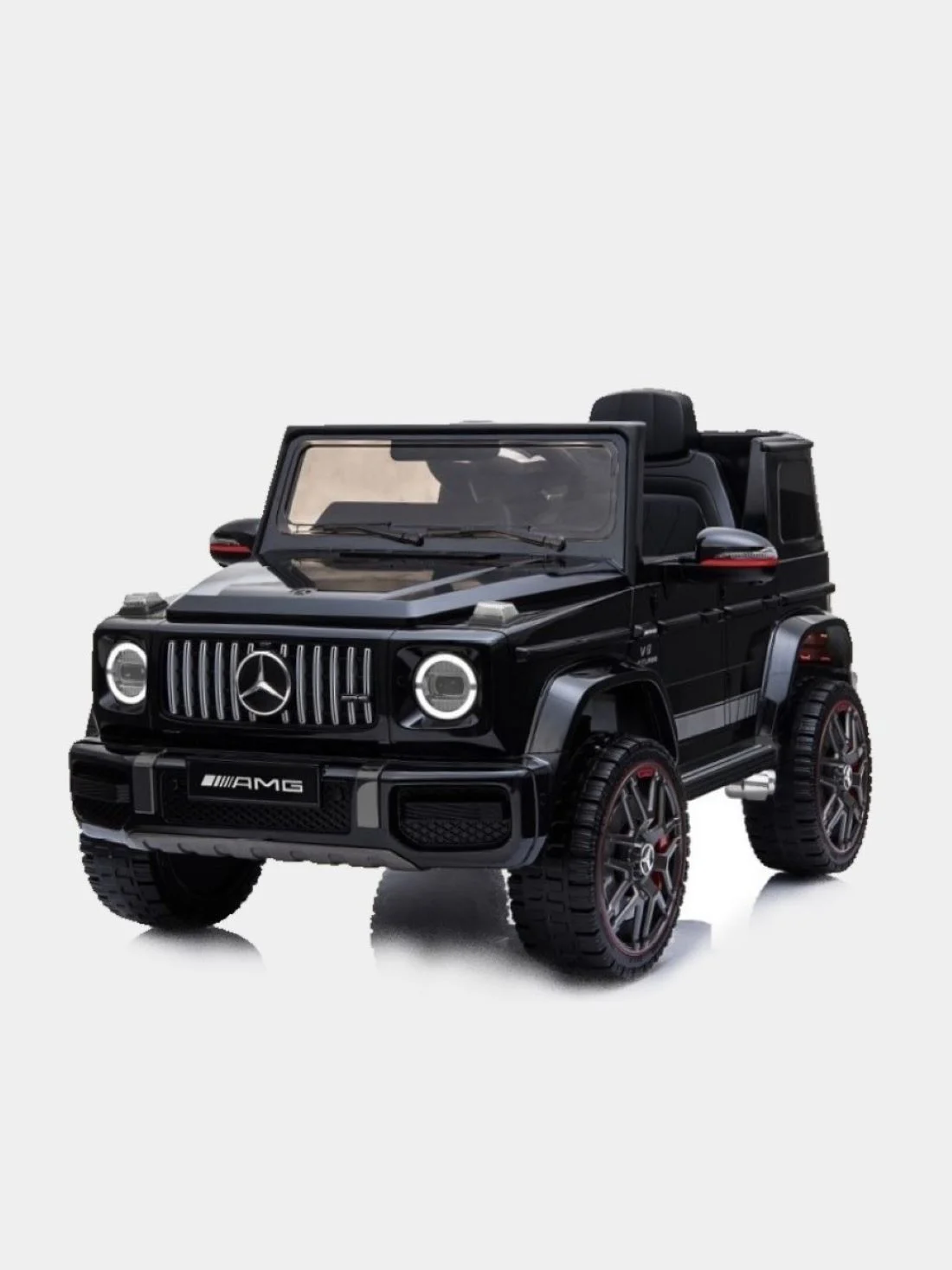 Черный детский электромобиль BabyRacer Mercedes-AMG G63 BBH-0003 LICENCE