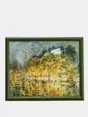 Тёмно-зелёный картина для интерьера ПАРИЖ/Коровин/для дома/на стену/пейзаж