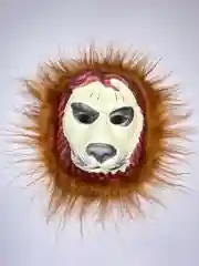 Коричневый карнавальная маска "Тигр"