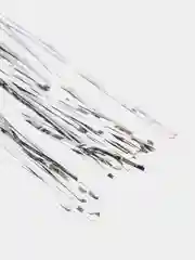 Серебряный новогоднее украшение дождик/дождик