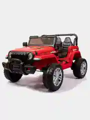 Красный детский электромобиль BabyRacer Jeep M007MP