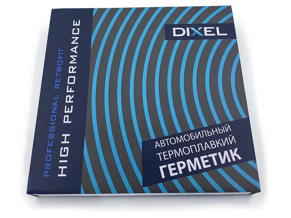 Герметик бутиловый для сборки фар DIXEL HOT черный/серый