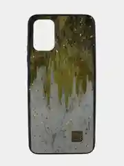 Чехол для Poco M3 "Сталактиты Золотые"
