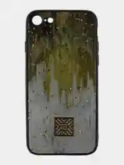 Чехол для iPhone 7/ 8/ SE "Сталактиты Золотые"