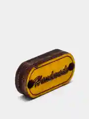 Желтый бирка Handmade, 2 х 1 см