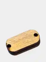 Зеленый бирка Handmade, 2 х 1 см