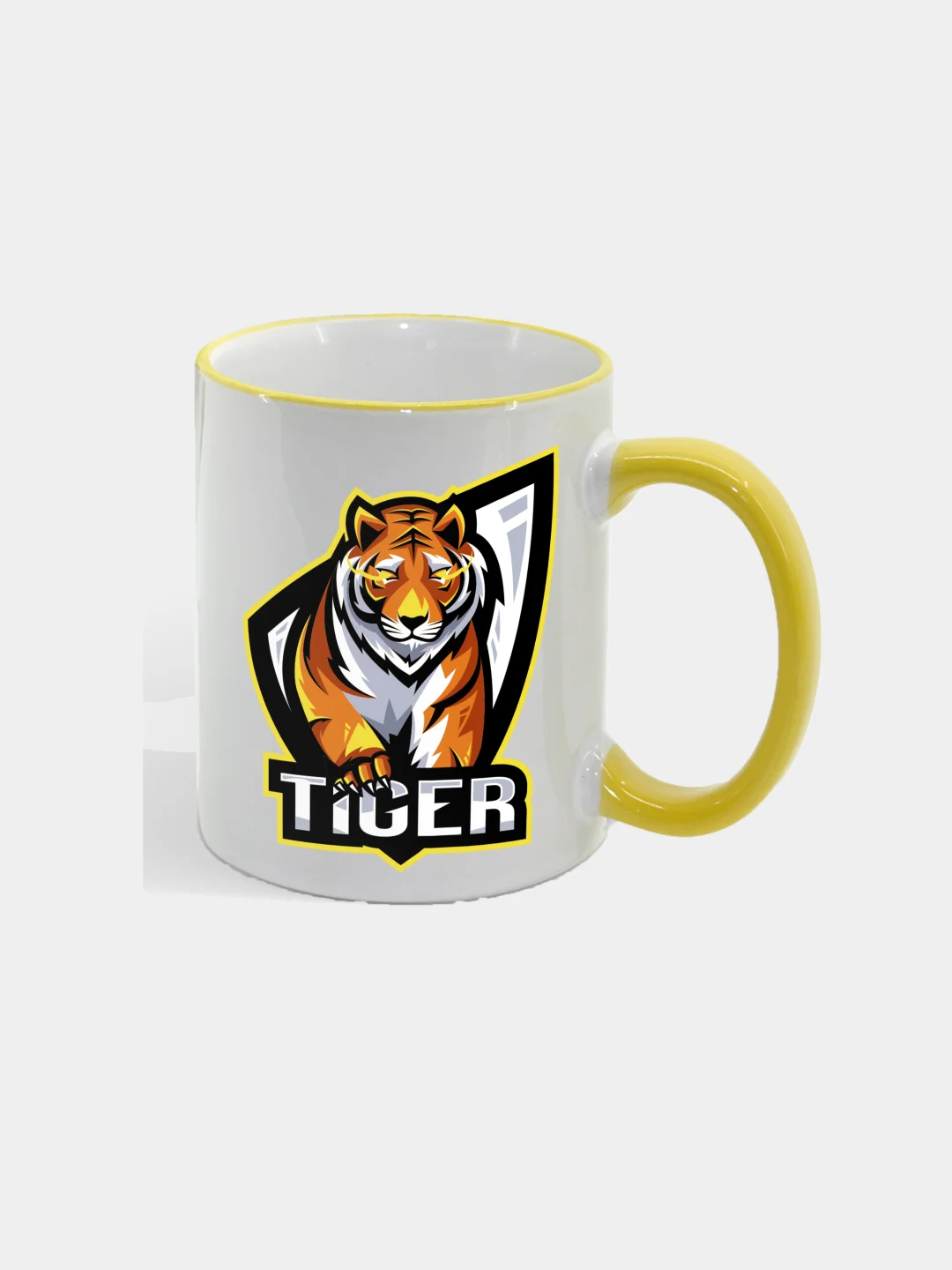 Белый кружка "Тигр"