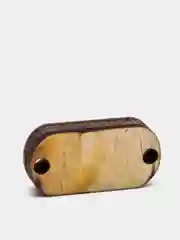 Желтый бирка Handmade, 2 х 1 см