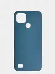 Морской чехол Realme C21 / Реалми С21 цветной, матовый, силиконовый