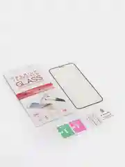 Защитное стекло 9D премиум для iPhone 12 / 12 Pro Samurai, черное