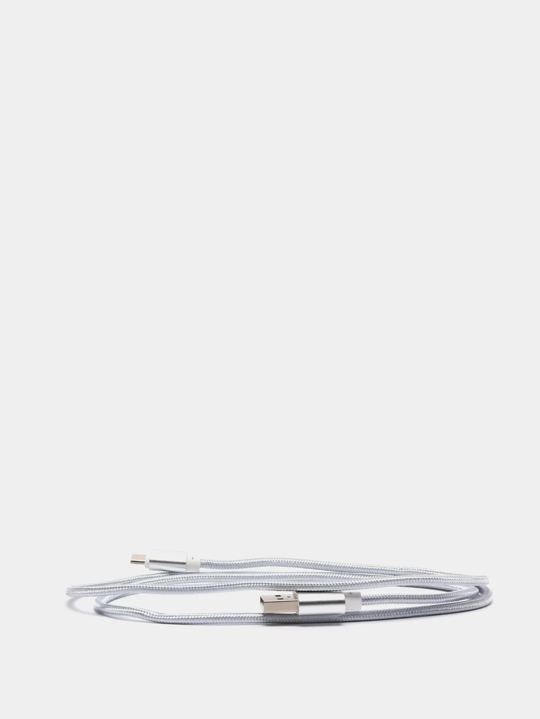 Кабель Energy ET-01 USB/MicroUSB, цвет - серебро 006370