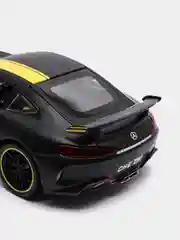 Черный машина металлическая Мерседес GT 1:24