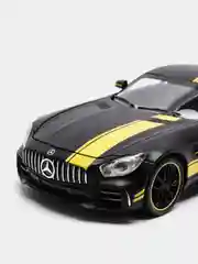 Черный машина металлическая Мерседес GT 1:24